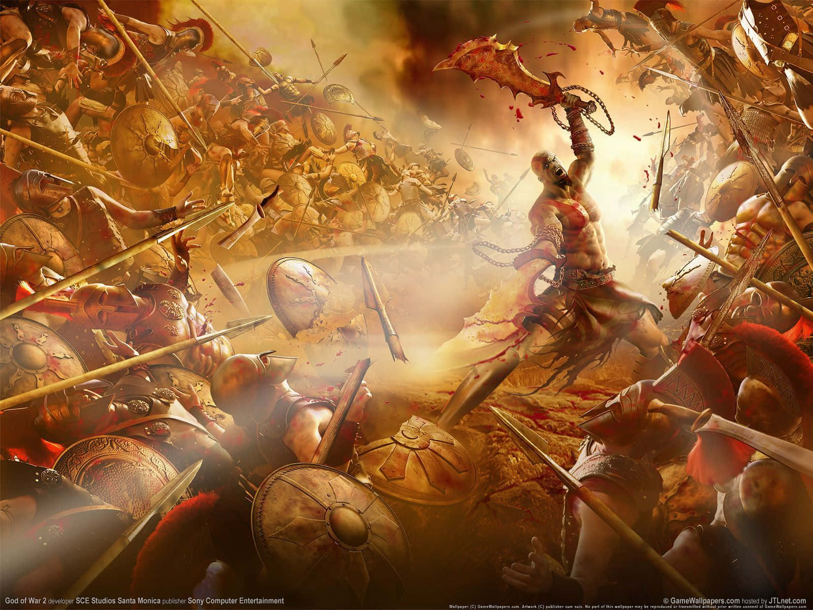 Best Greek Mythology God Of War Battle Background