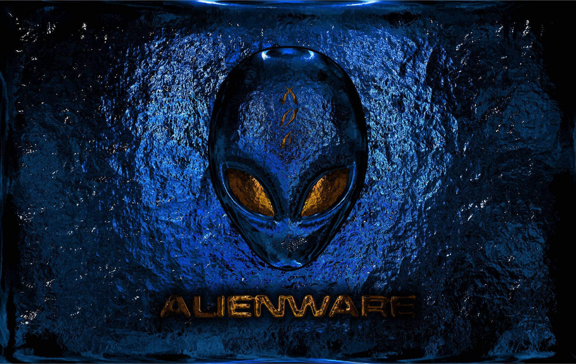 Best Hd Aqua Blue Alienware Art Background