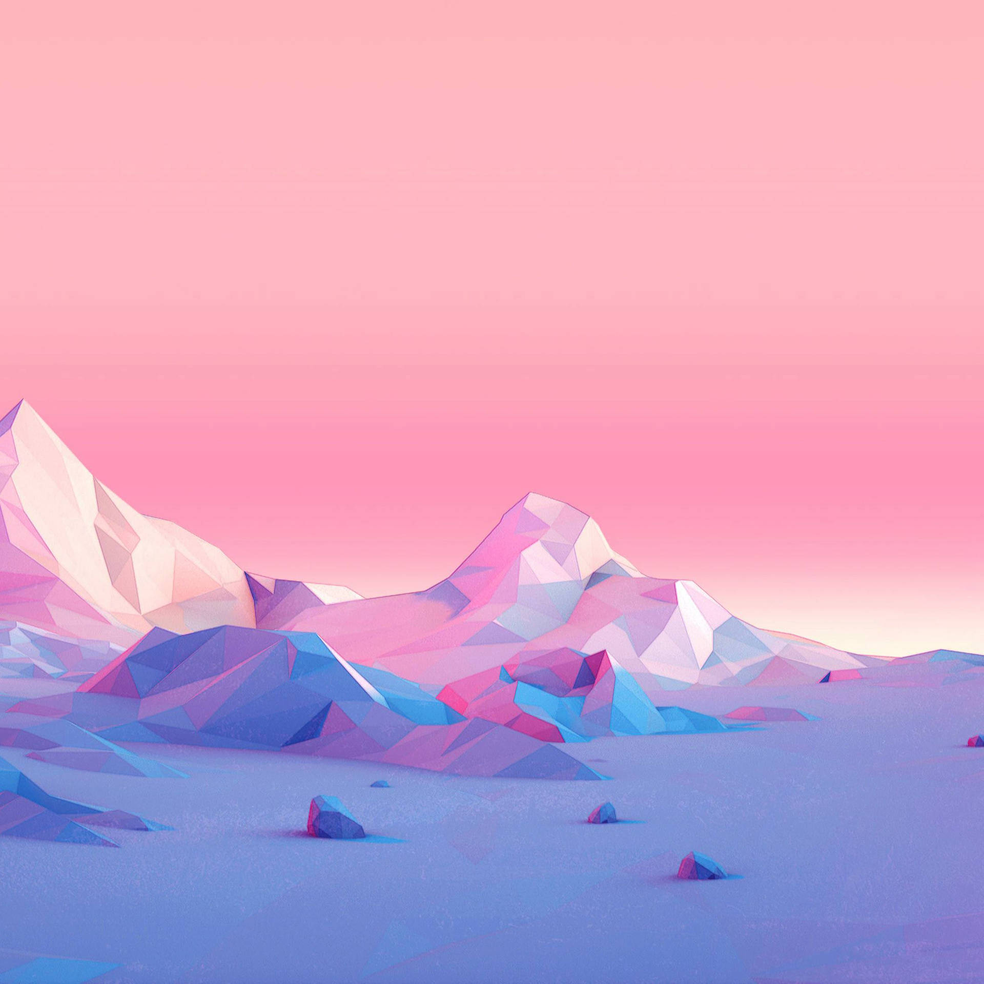 Best Ipad Pink Sky Theme Background
