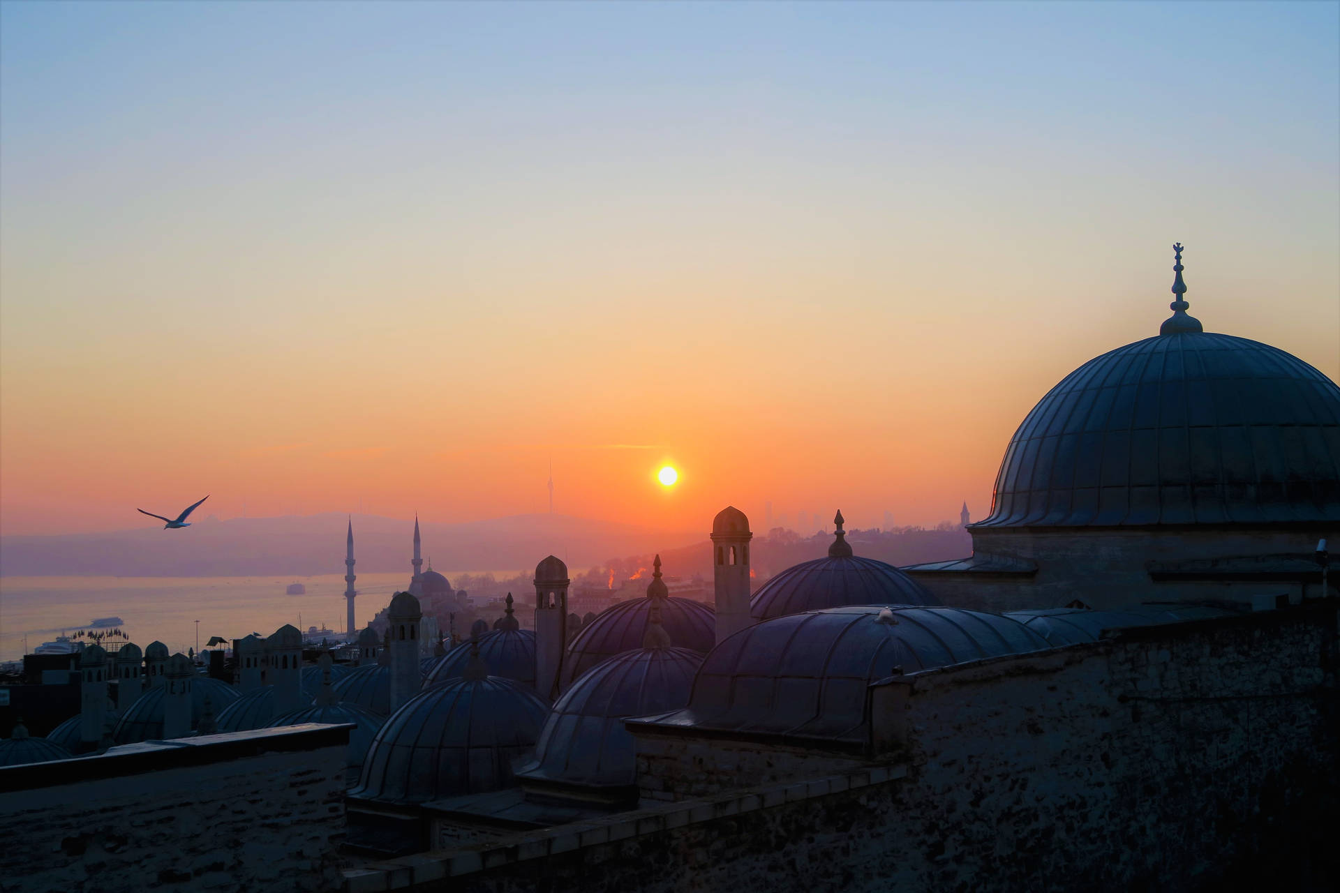 Best Islamic Sunrise Background