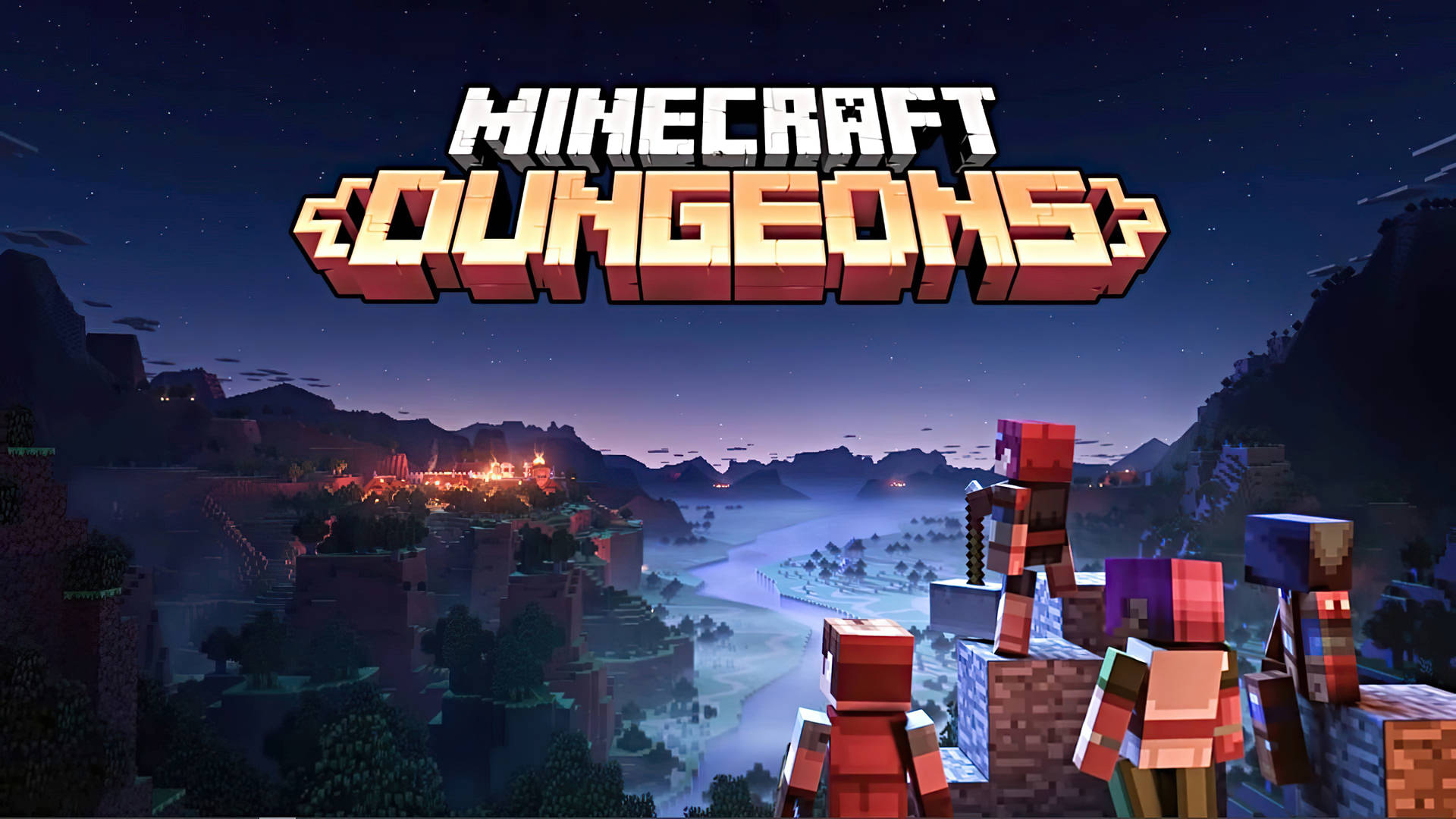 Best Minecraft Dungeons Poster Background