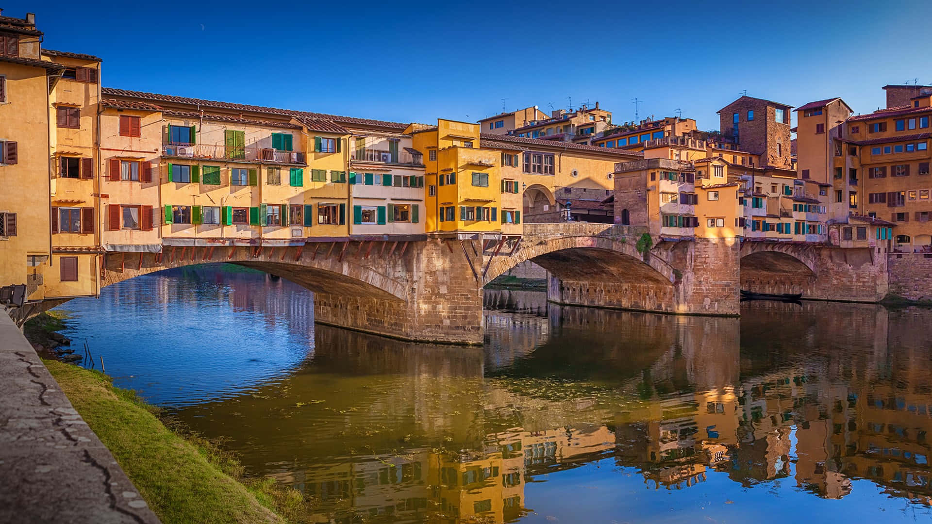 Best Place Visit Ponte Vecchio Background