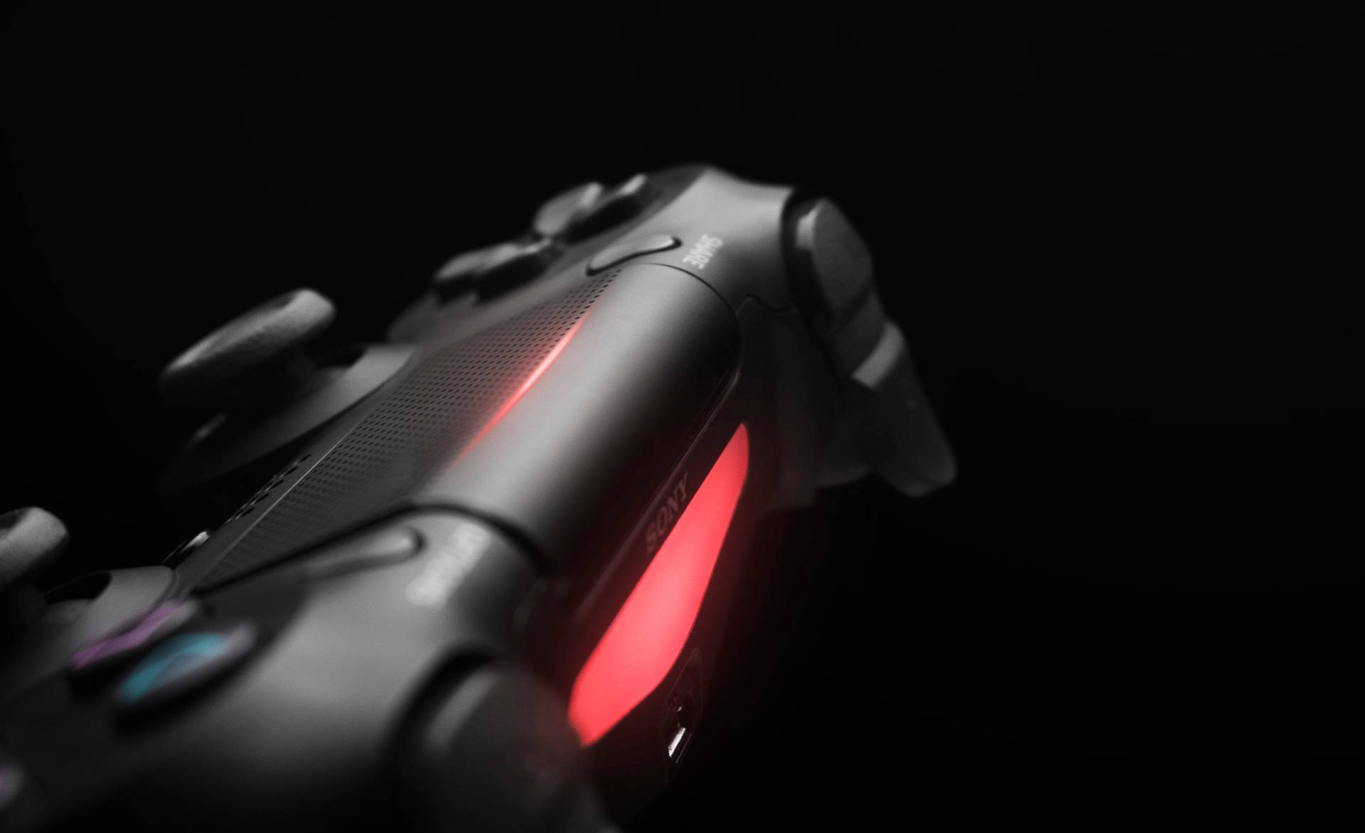 Best Ps4 Red Lighting Controller Background