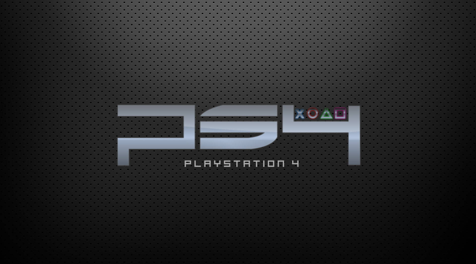 Best Ps4 Robotic Font Logo Background
