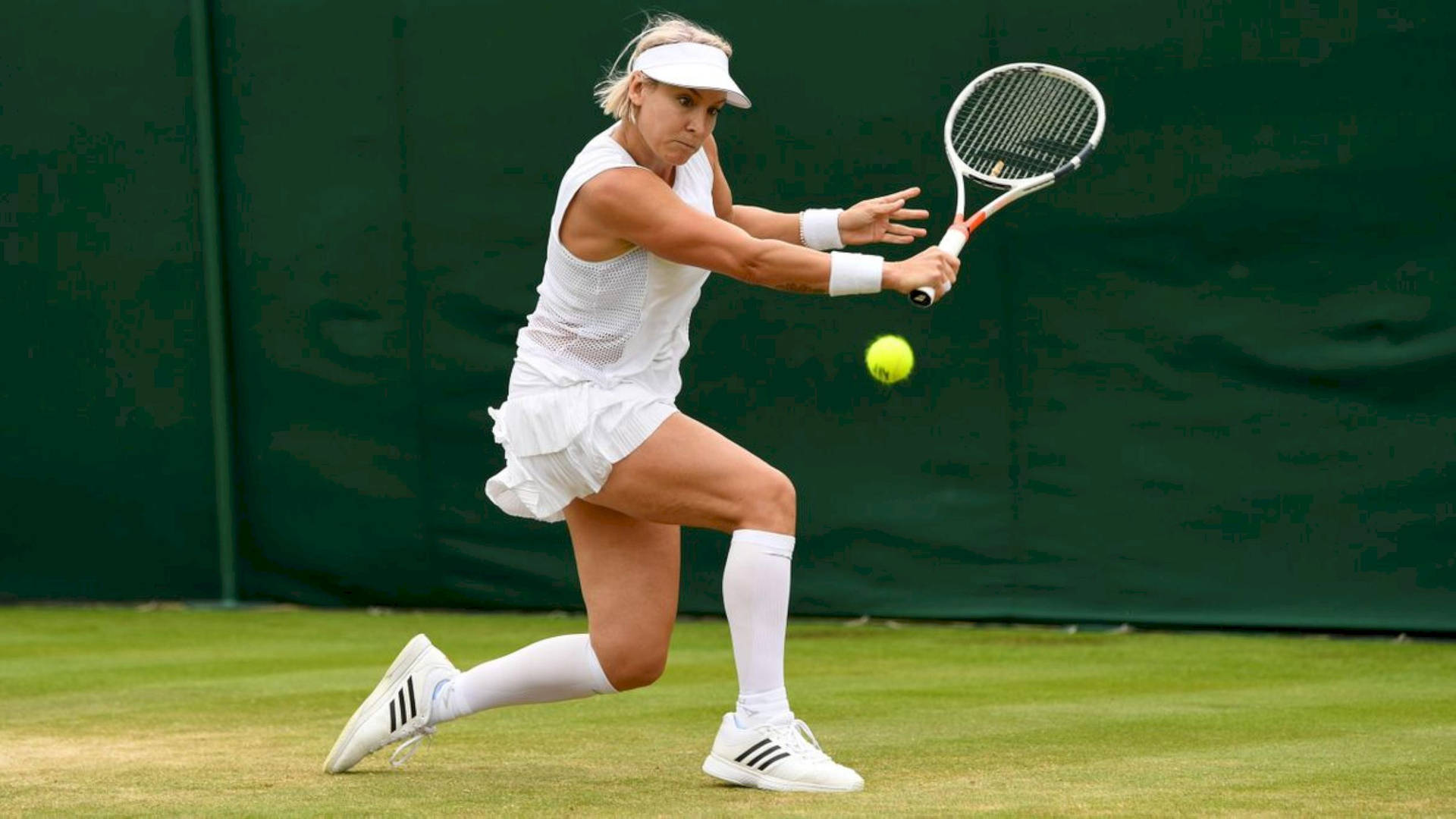 Bethanie Mattek-sands, Professional Tennis Player In Action