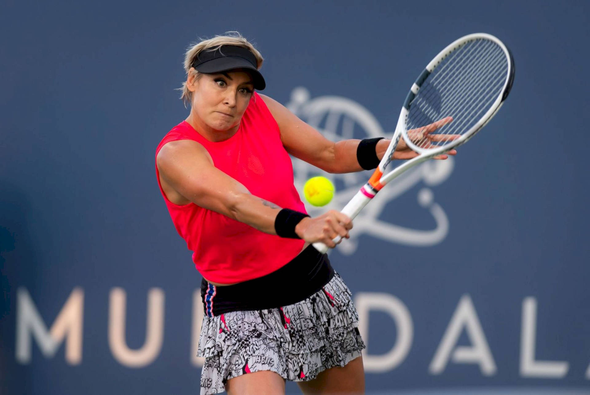 Bethanie Mattek-sands Returning Ball