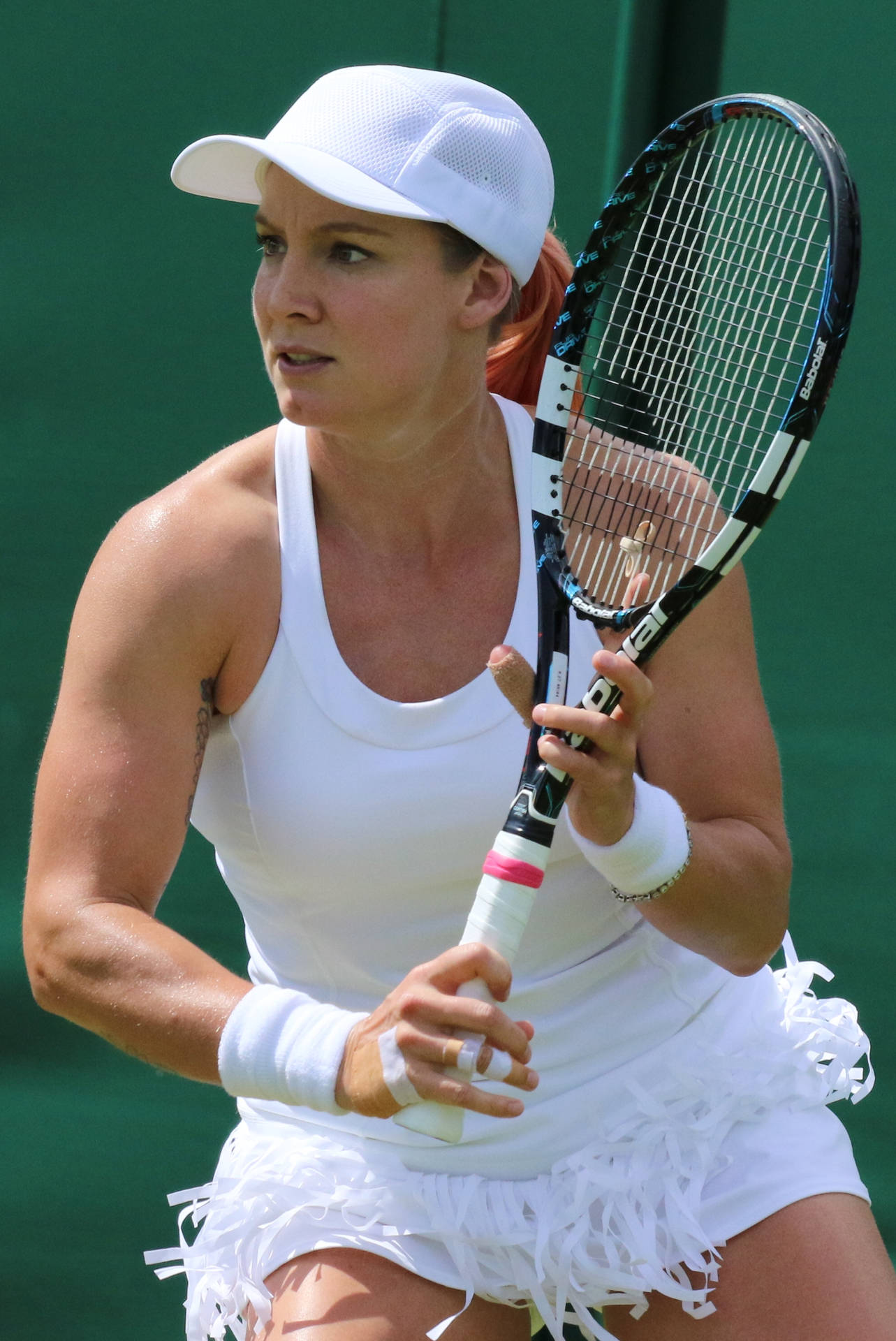 Bethanie Mattek-sands White Outfit