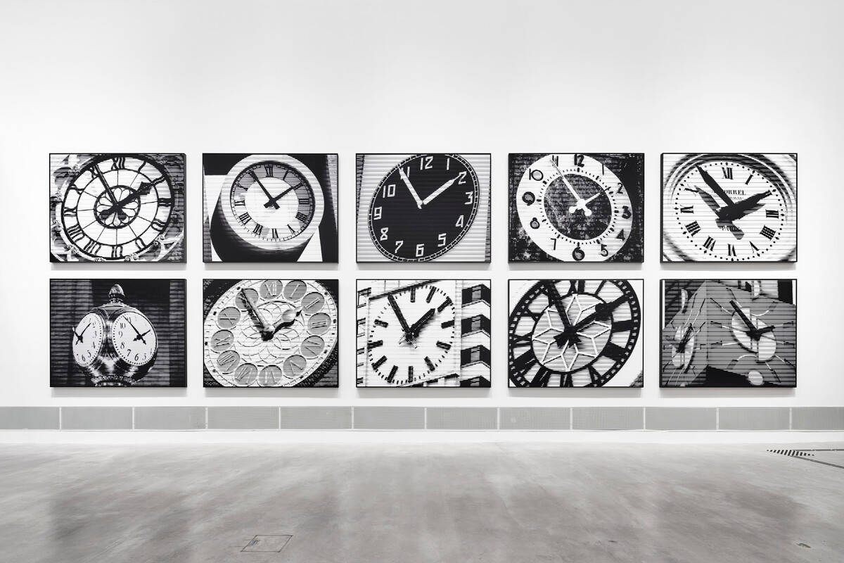 Bettina Pousttchi Clocks Photography