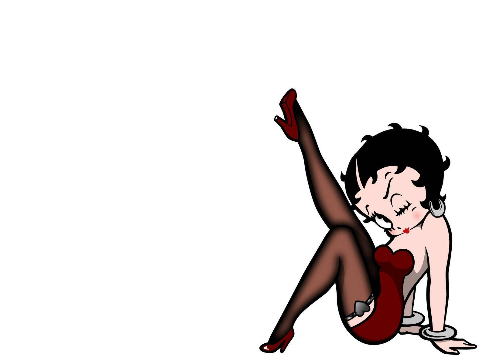 Betty Boop Beauty Icon Background