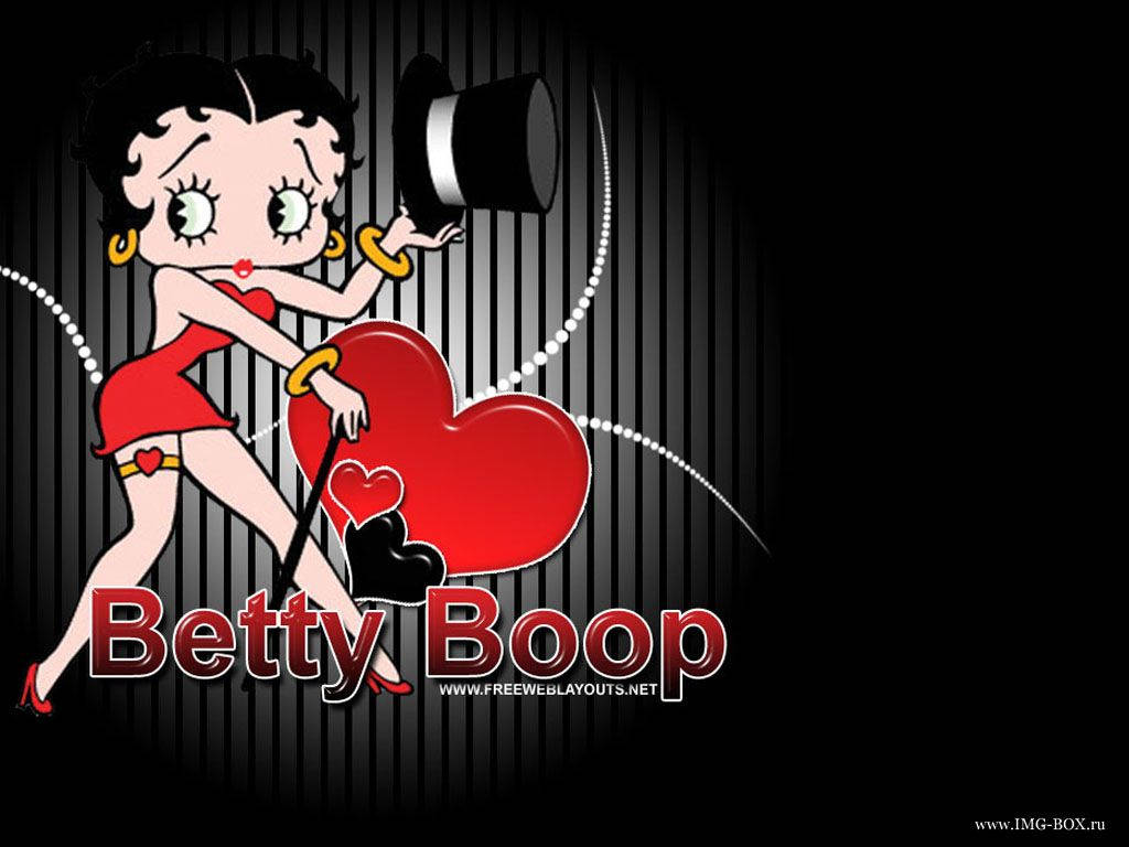 Betty Boop Black Magician Background