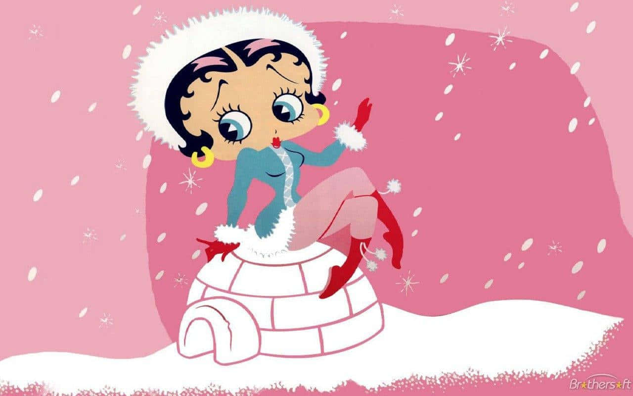 Betty Boop Celebrates The Holiday Season! Background