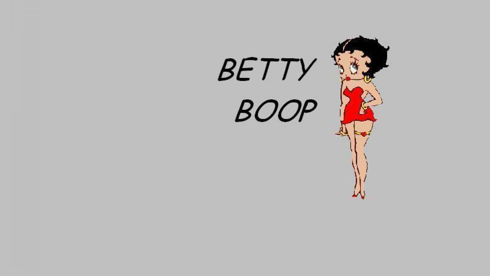 Betty Boop Minimalist Art Background