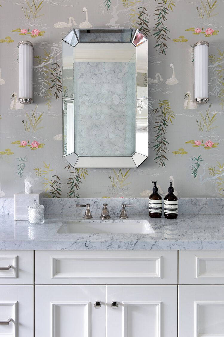 Beveled Mirror Wall Sconces Bathroom