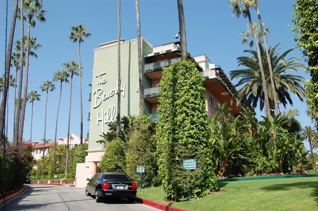 Beverly Hills Hotel Landmark Background