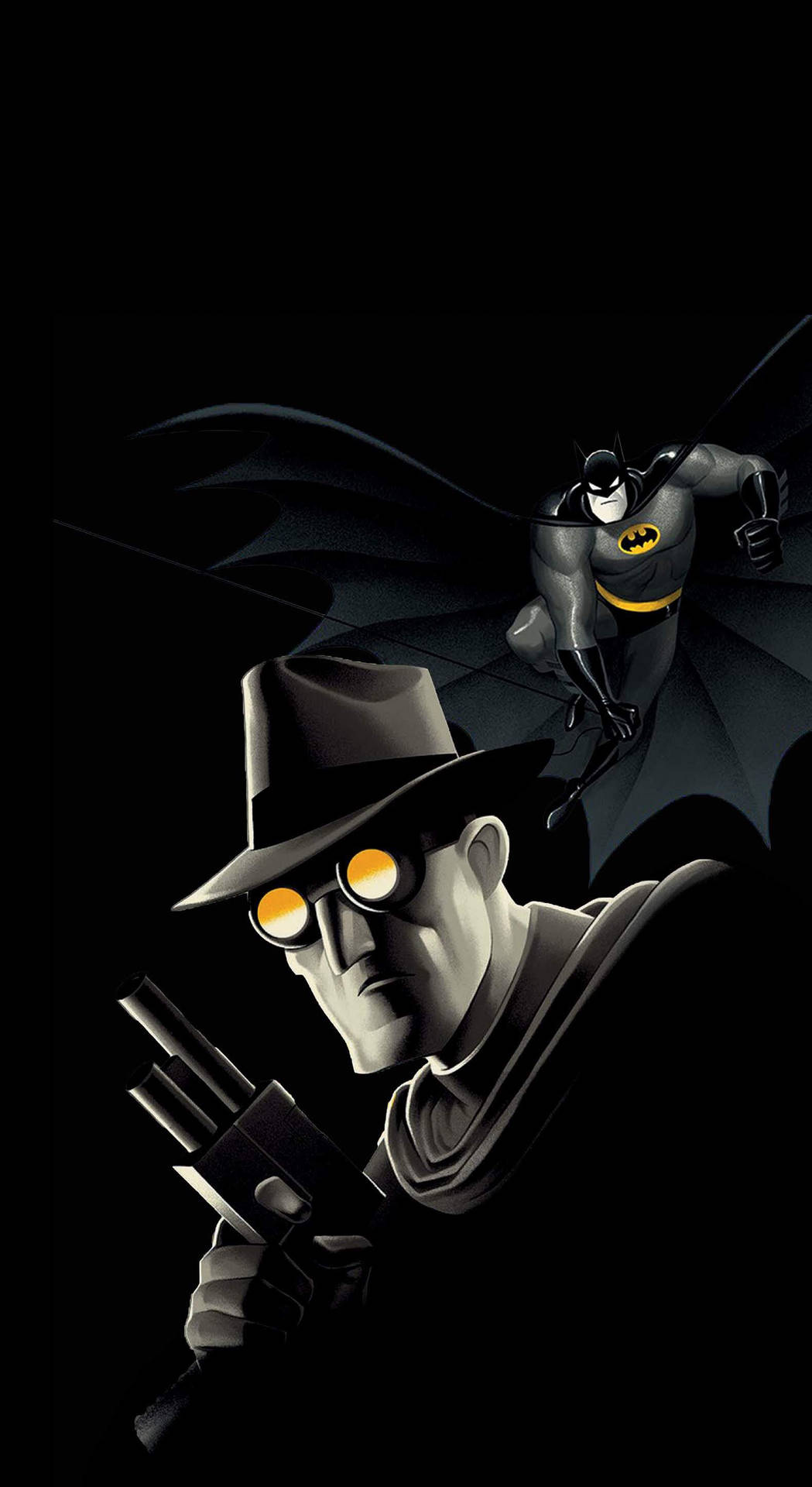 Beware The Gray Ghost Batman Animated Mobile