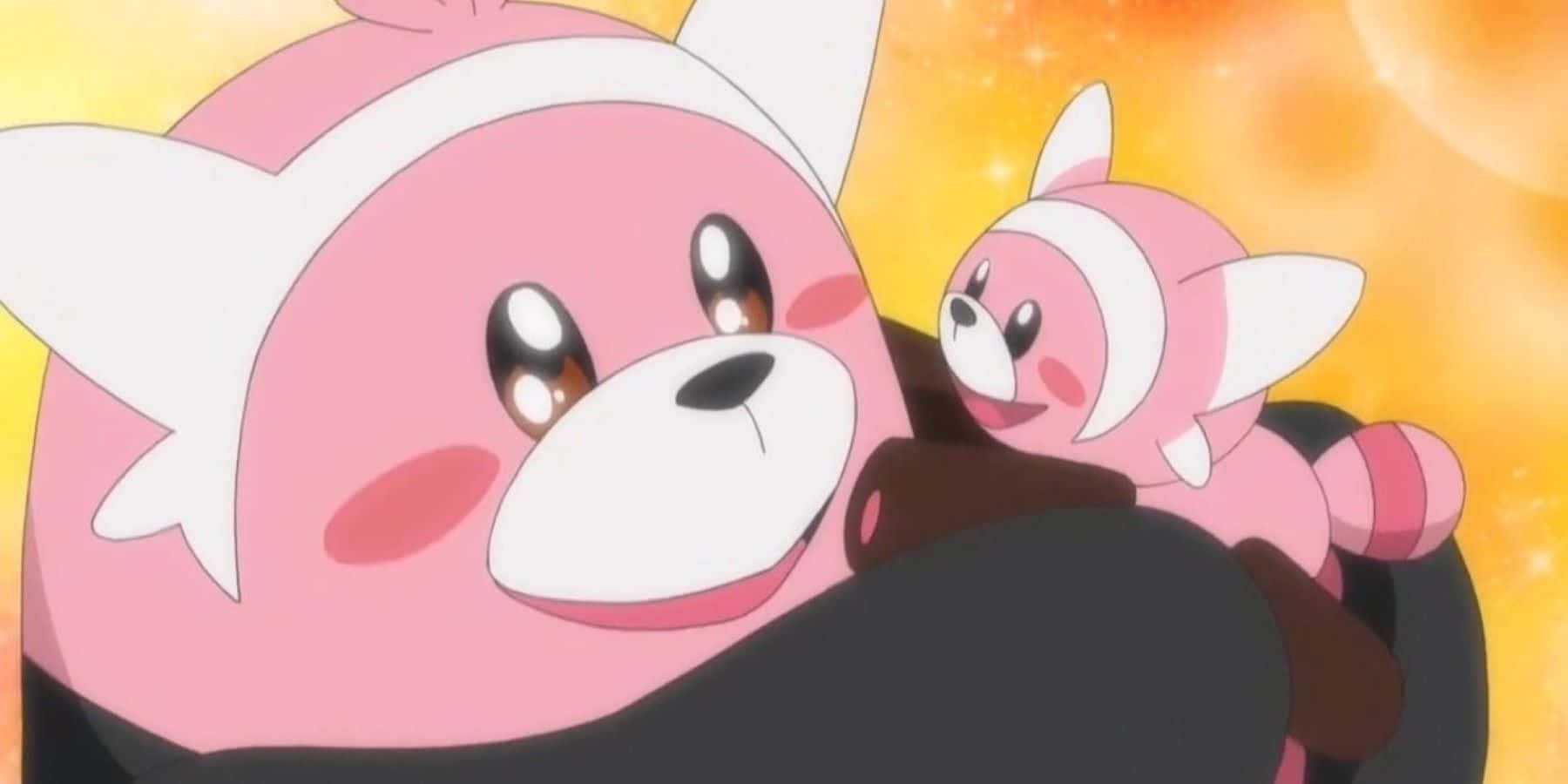 Bewear Hugging Stufful Background