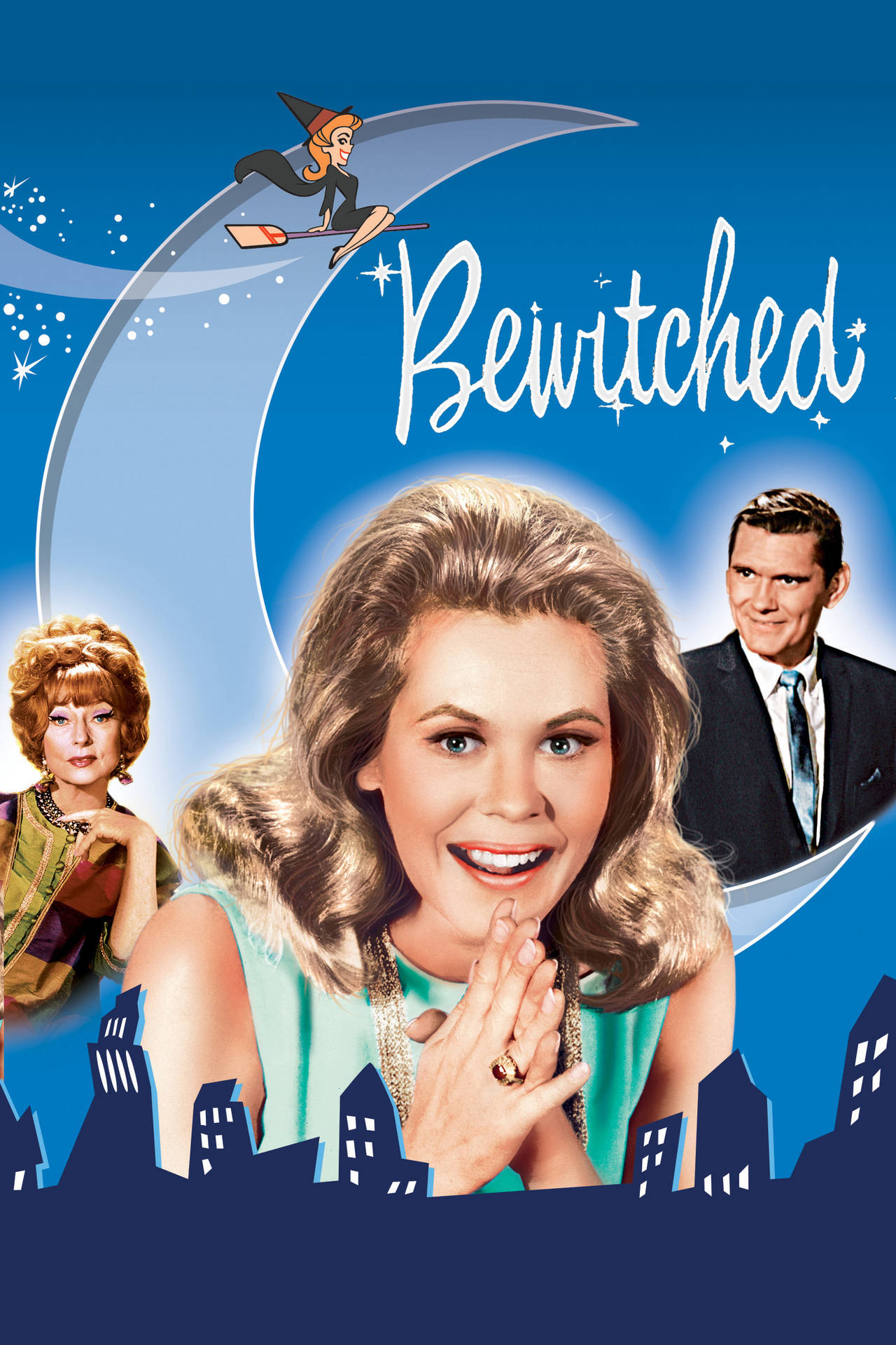 Bewitched Sitcom Poster Background