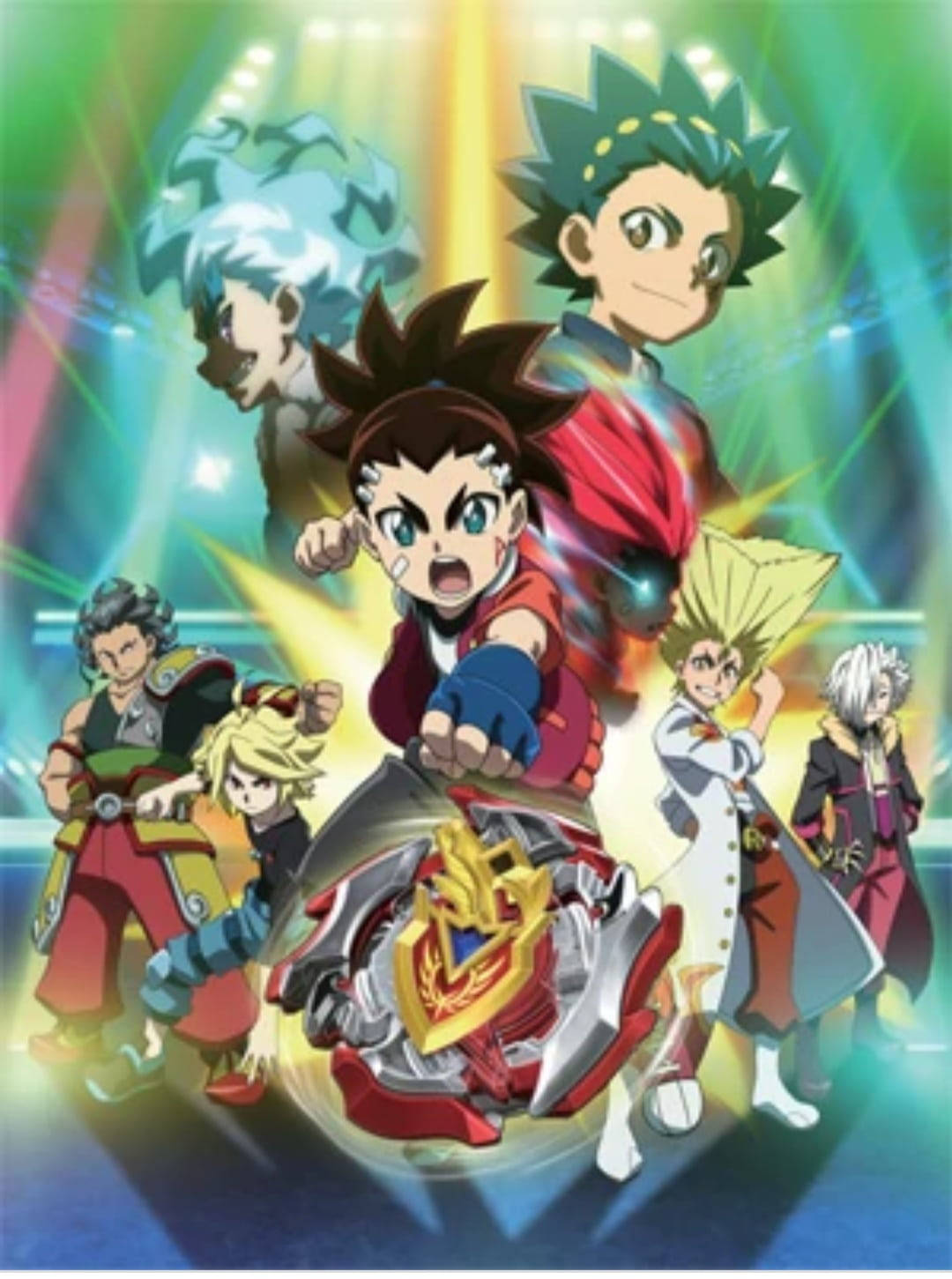 Beyblade Aiger And Cast