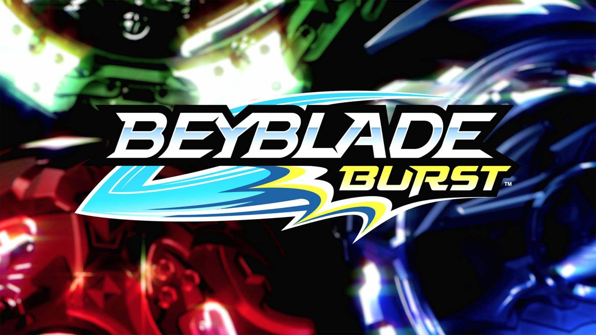 Beyblade Burst Title Screen Background
