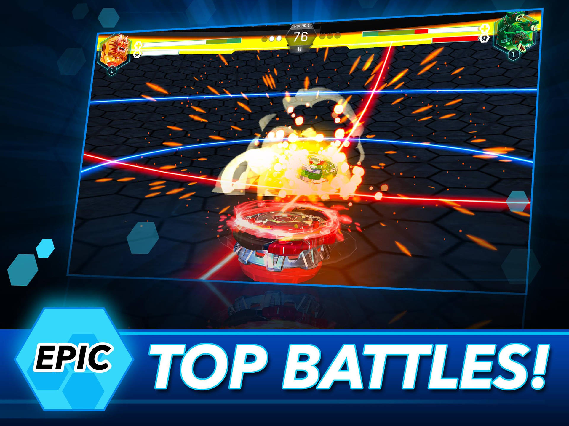 Beyblade Burst Top Battles Background