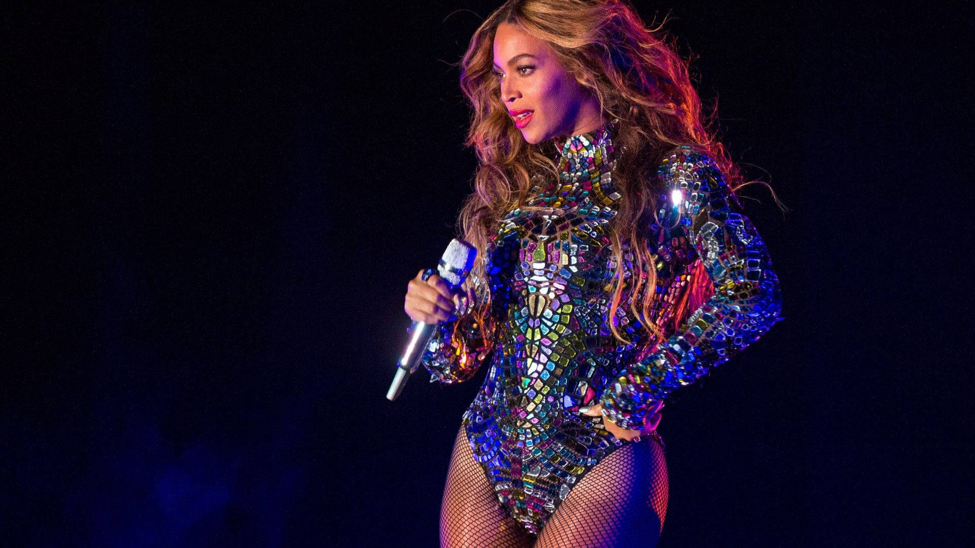 Beyonce Live Concert Background