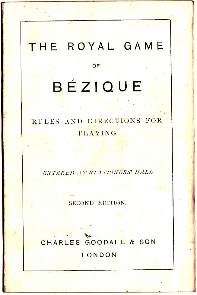 Bezique Rules Page