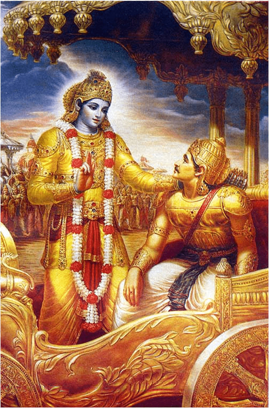 Bhagavad Gita Golden Chariot