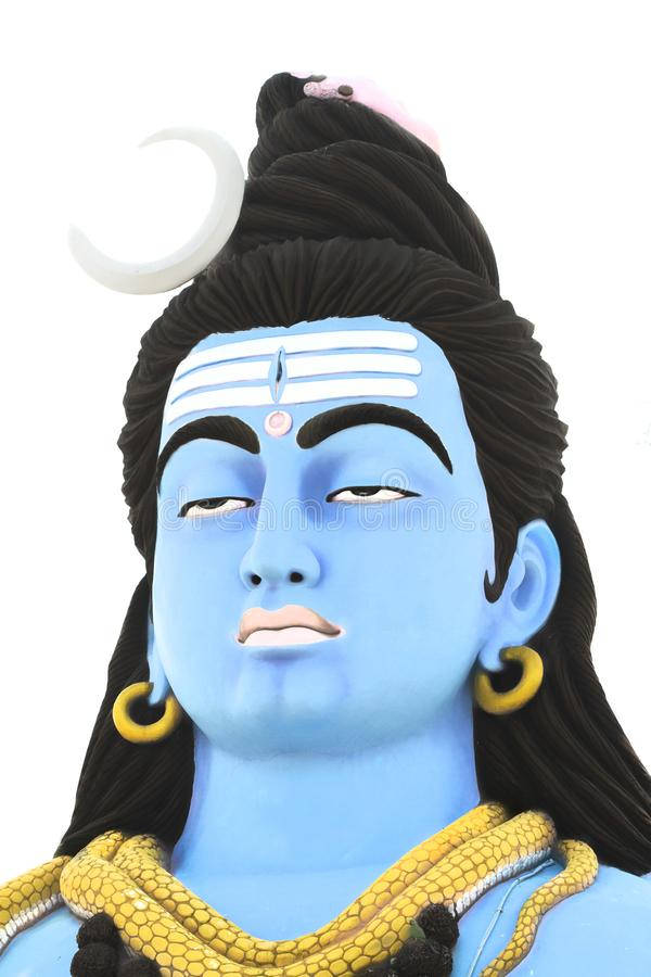 Bhole Baba Blue Face Background