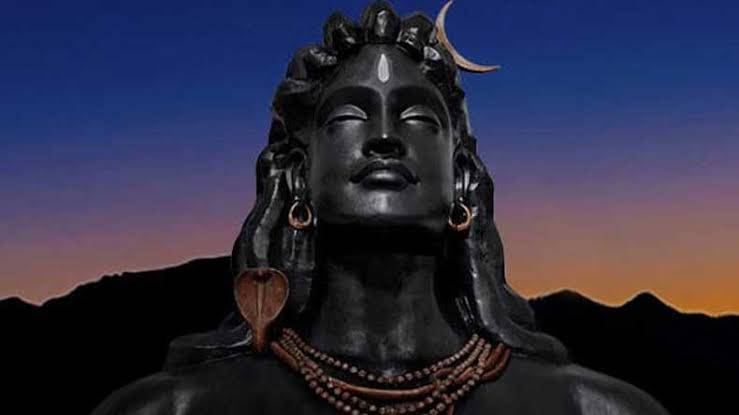 Bholenath Black Statue 3d Background