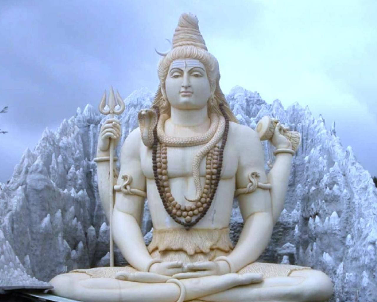 Bholenath Hd Shiva White Figure Background