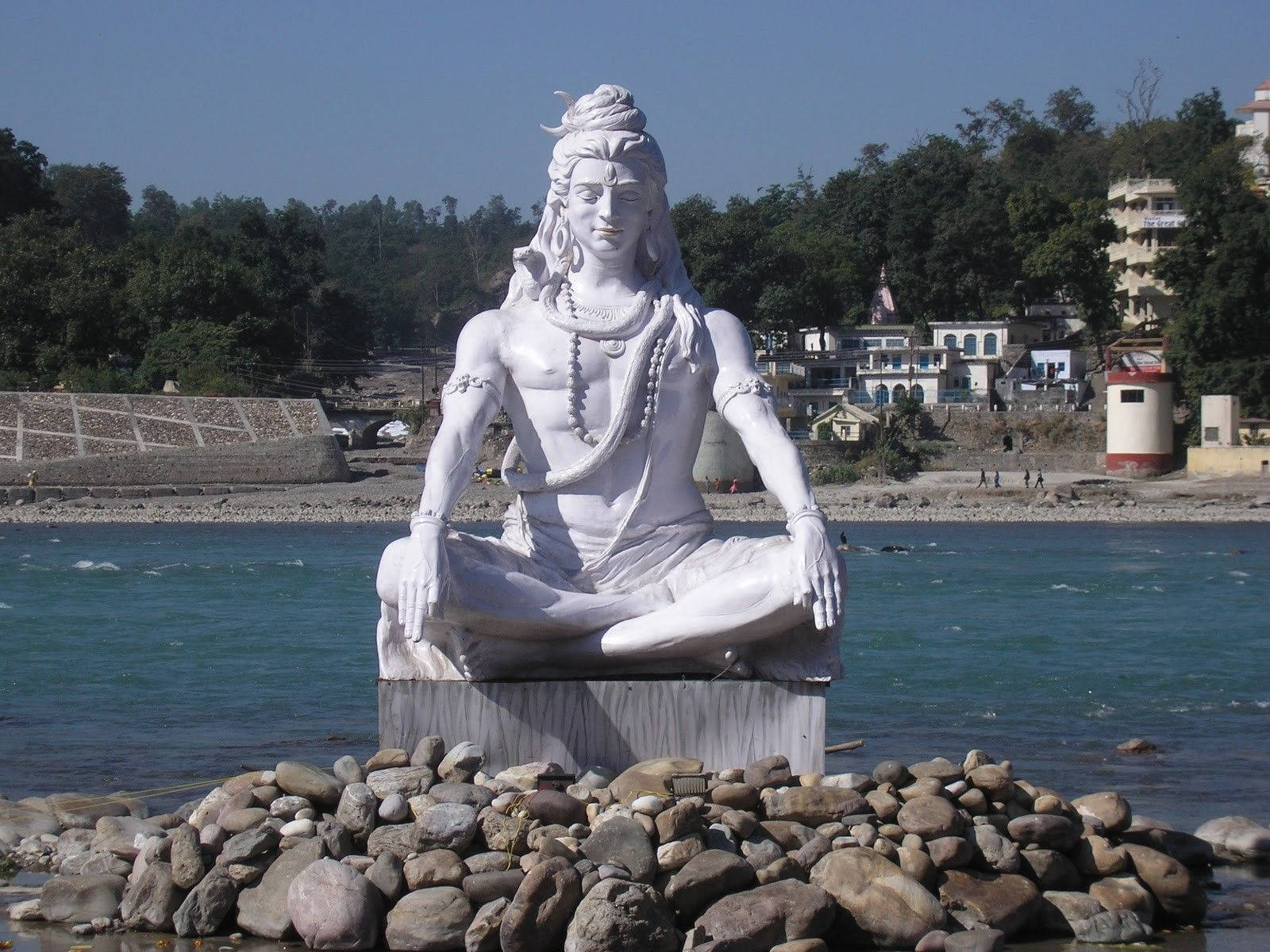 Bholenath Rishikesh Shiva Statue 3d