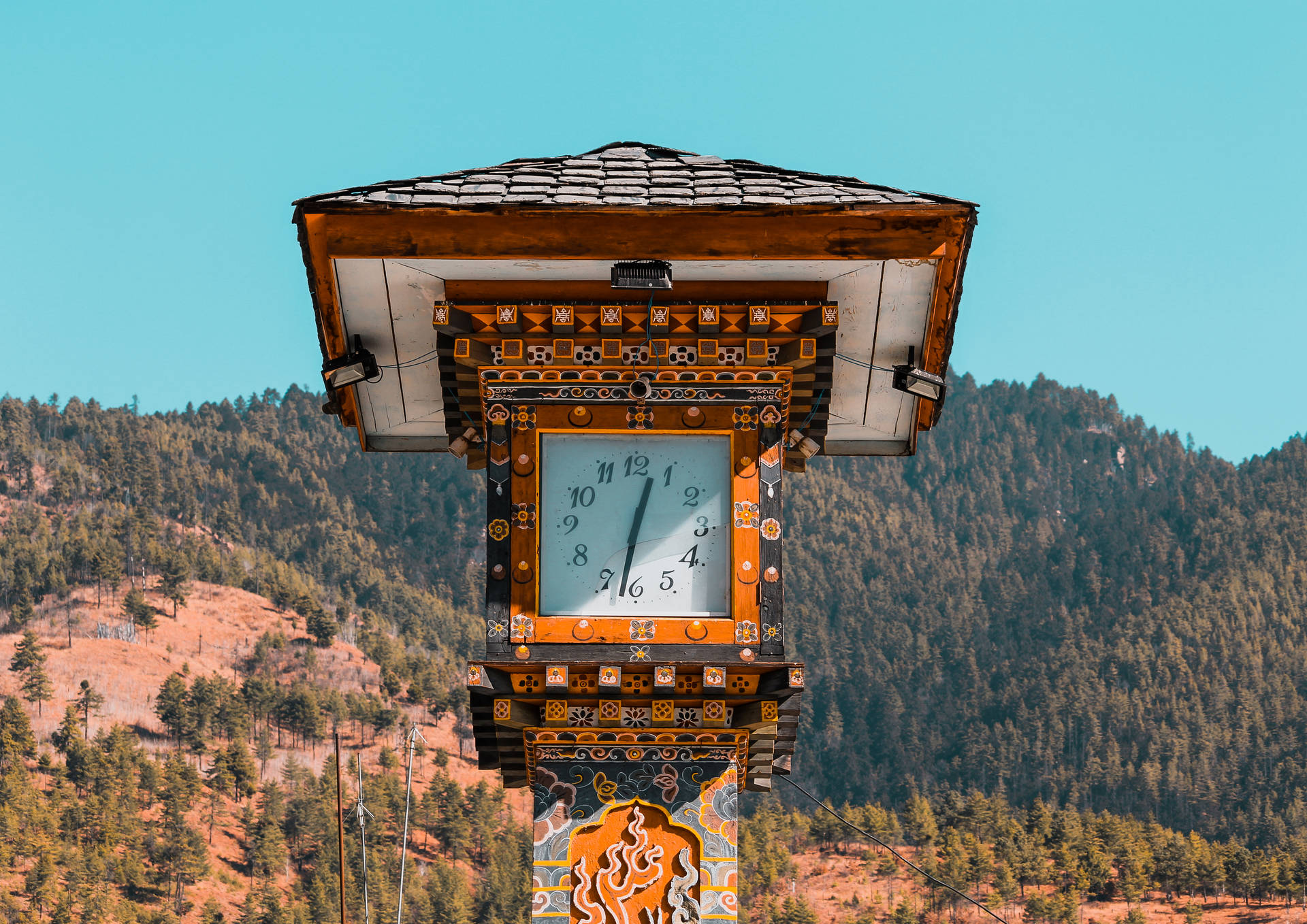 Bhutan Clock Tower