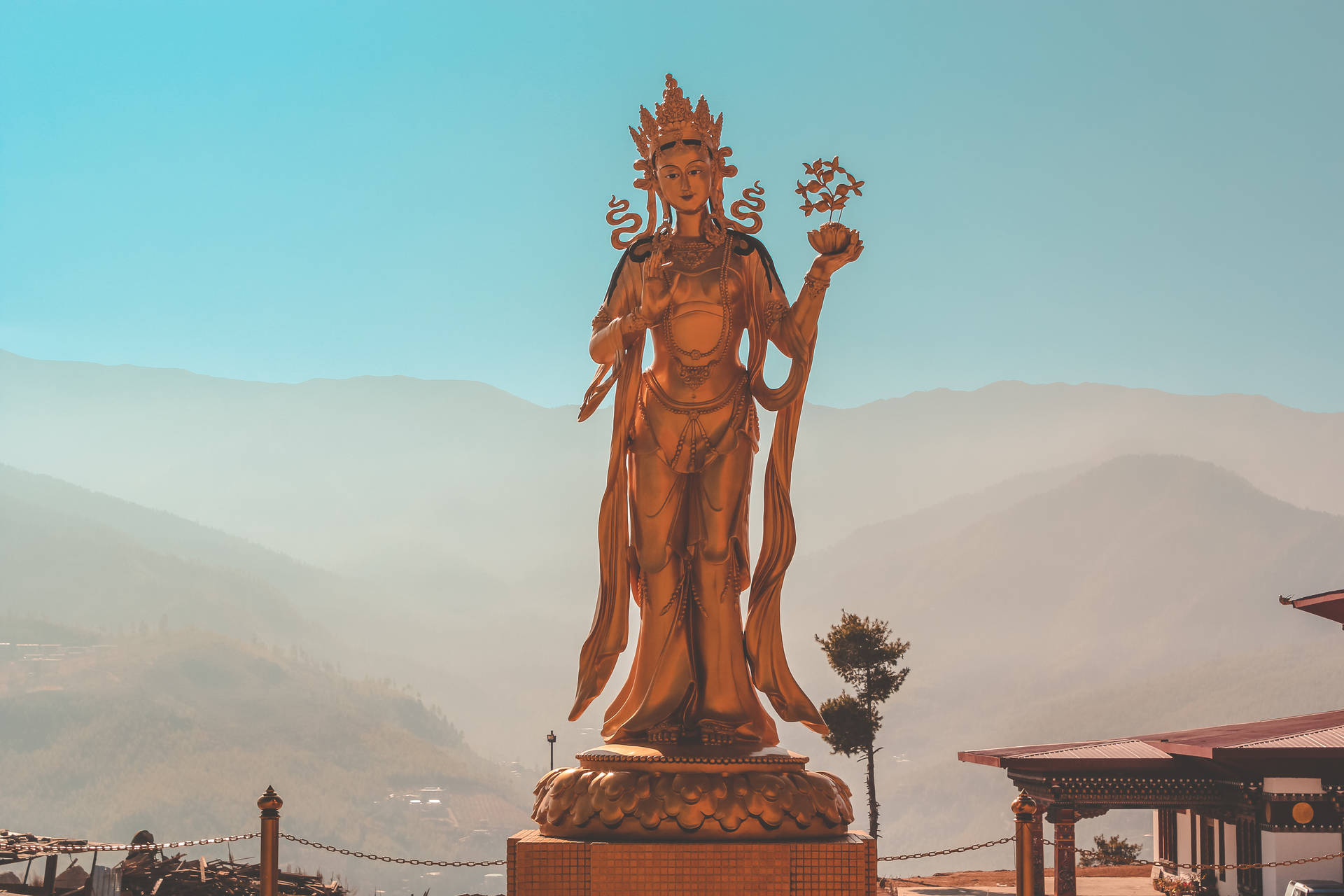 Bhutan Dakini Goddess Background