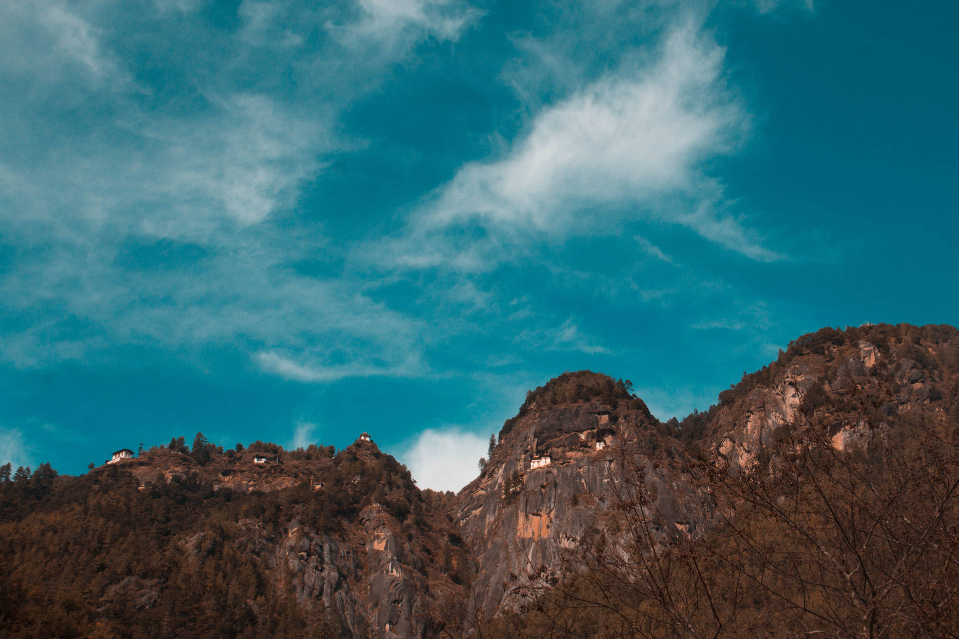 Bhutan Paro Mountains