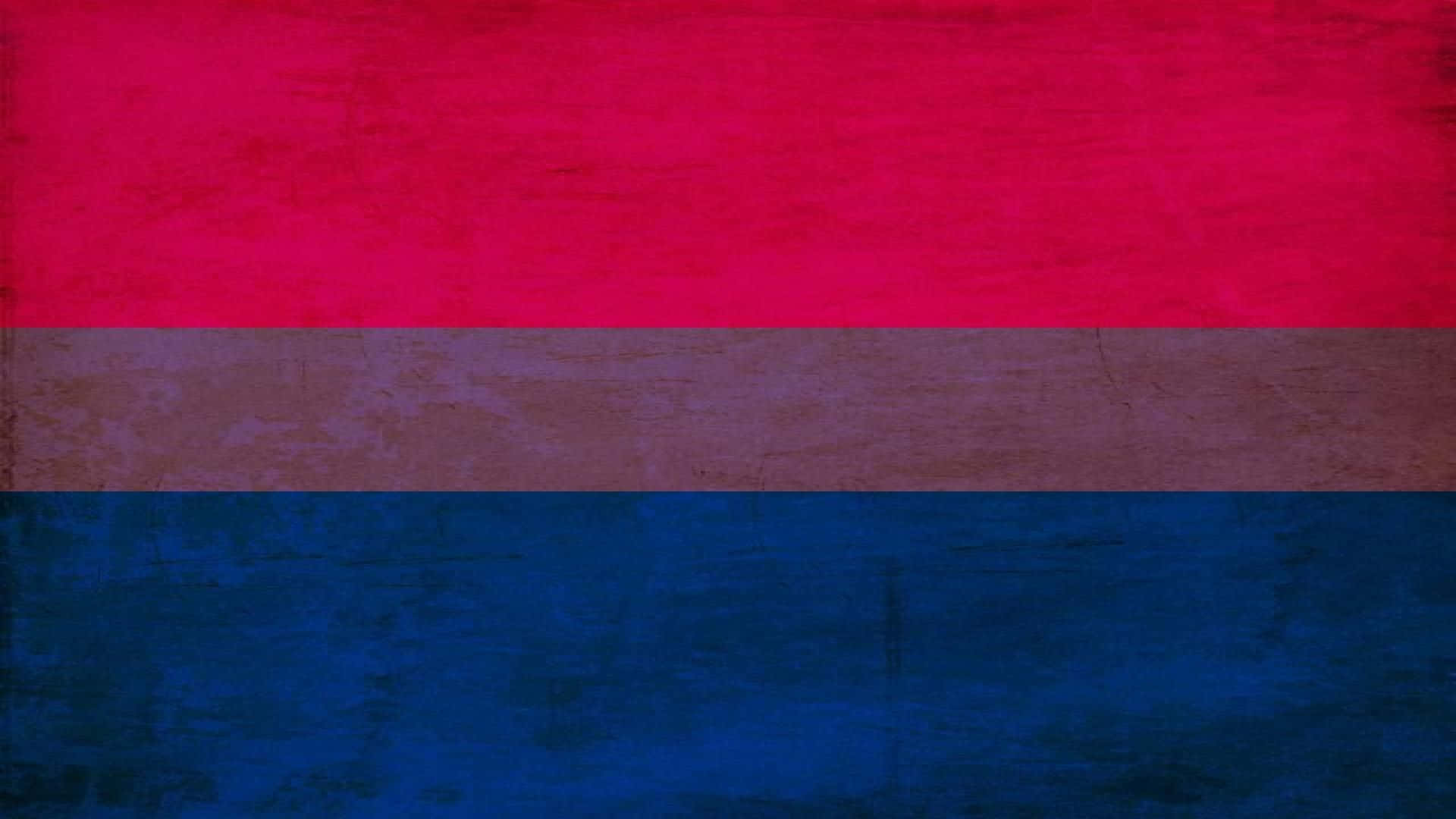 Bi Pride Flag Desktop Theme Background