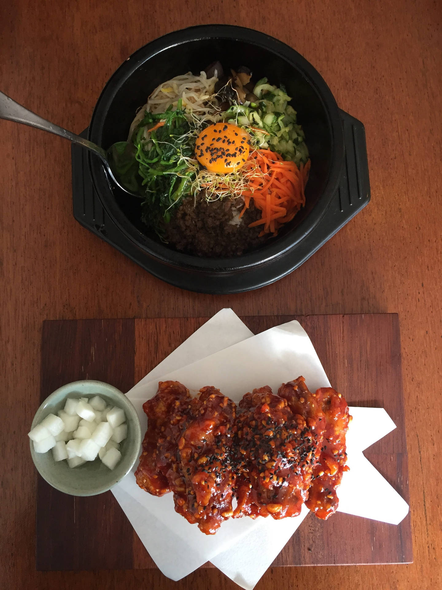 Bibimbap With Teriyaki Chicken