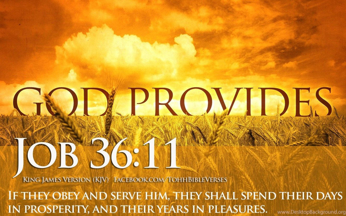 Bible Verse God Provides Background