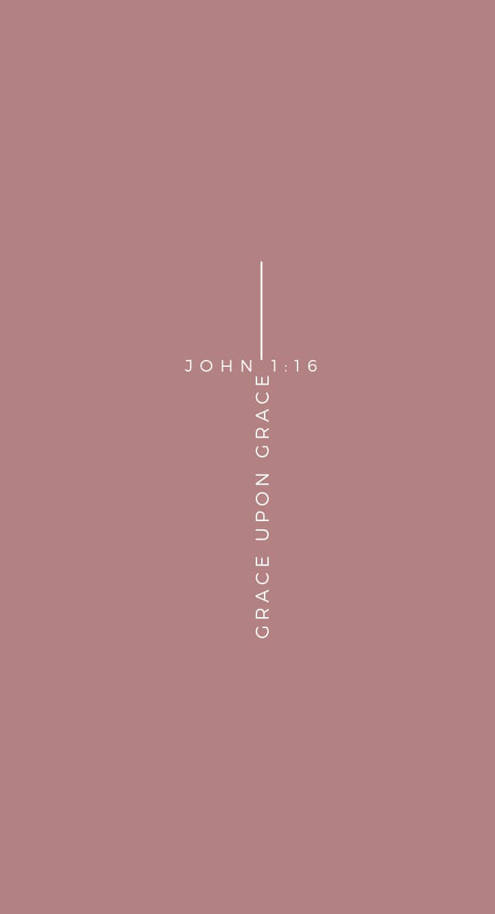 Bible Verse Phone Cross Background