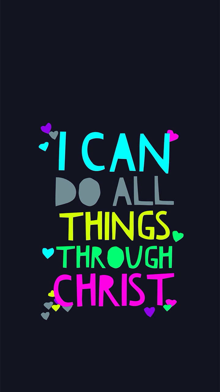 Biblical I Can Do Things Background