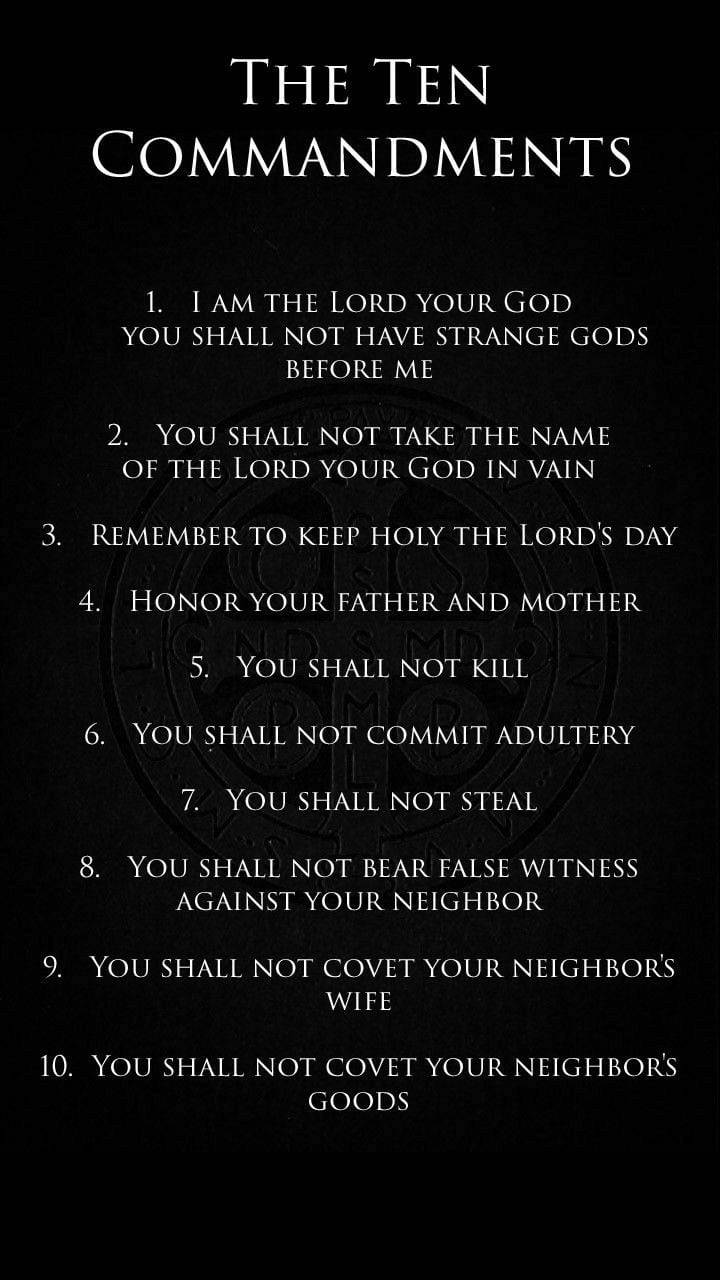 Biblical Ten Commandments