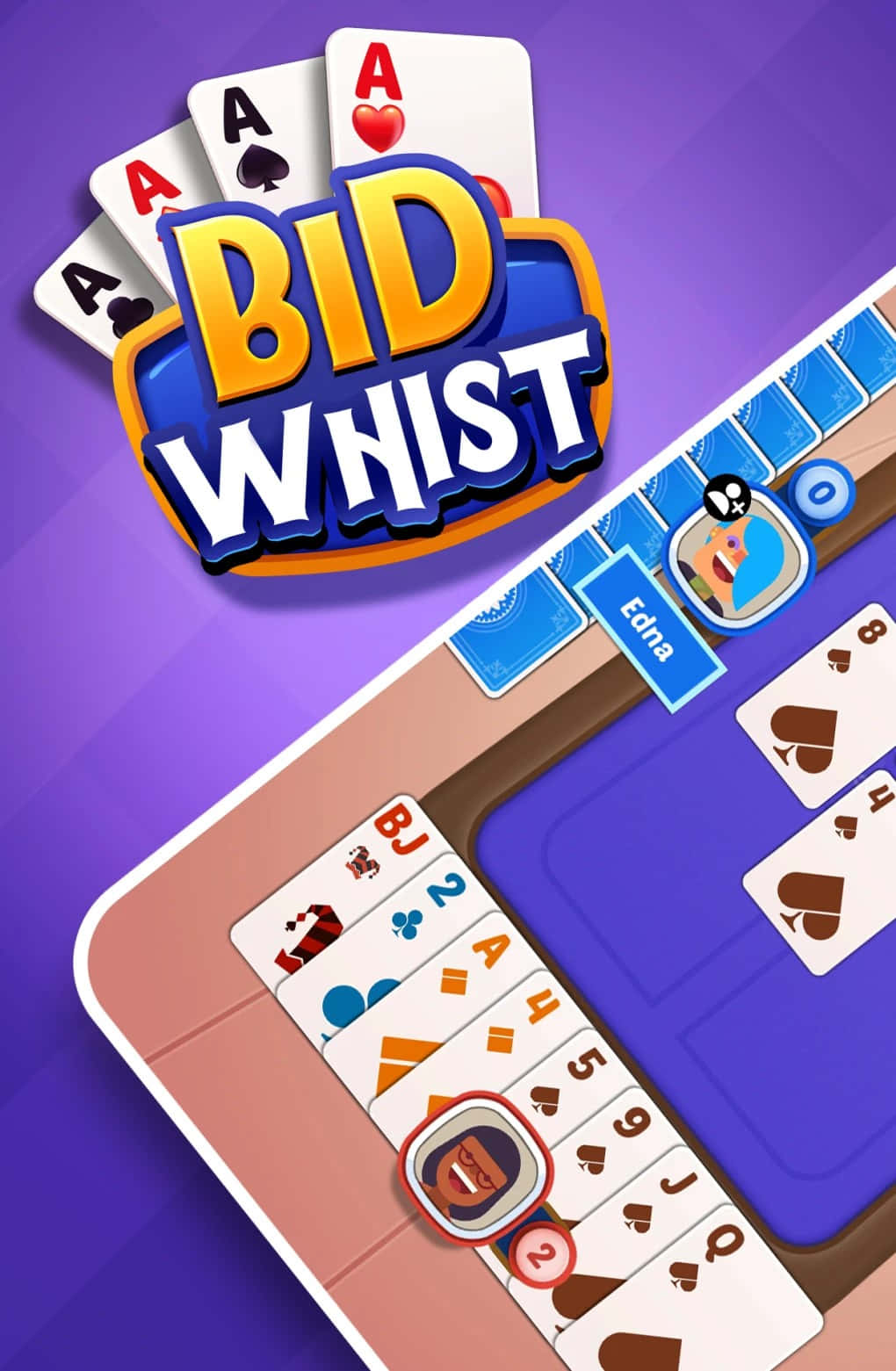 Bid Whist Card Game App Promo