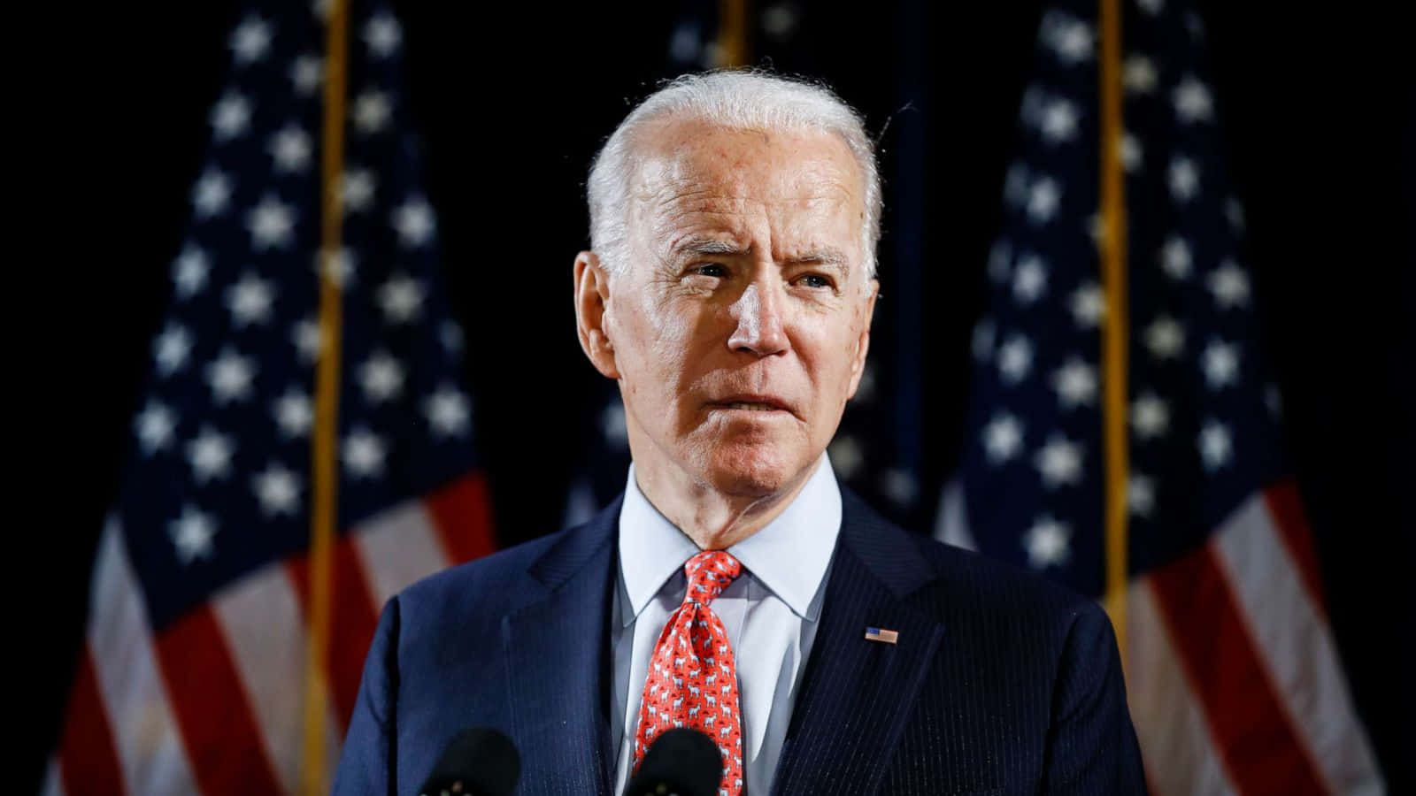 Biden Calls Out Trump's Incompetent Covid-19 Response Background