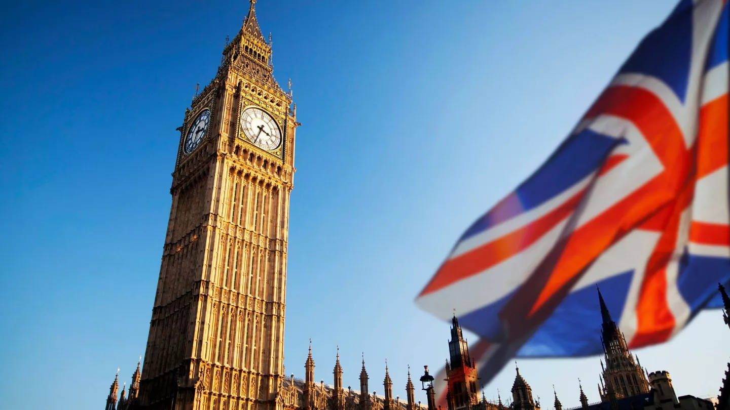 Big Ben And The Union Jack