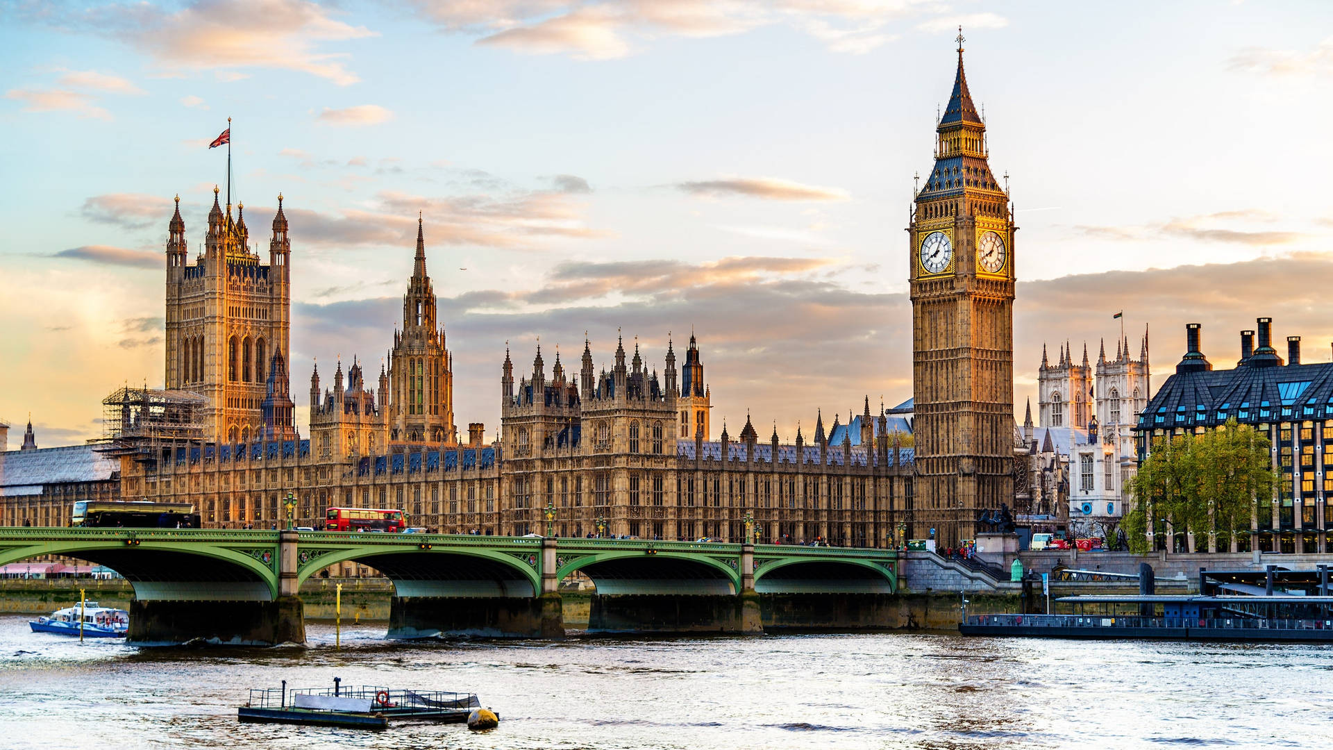 Big Ben At Sunset