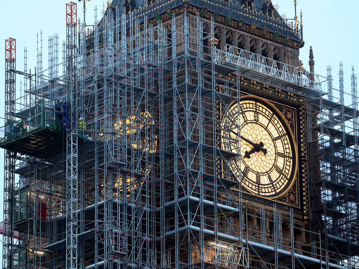 Big Ben Busy Background