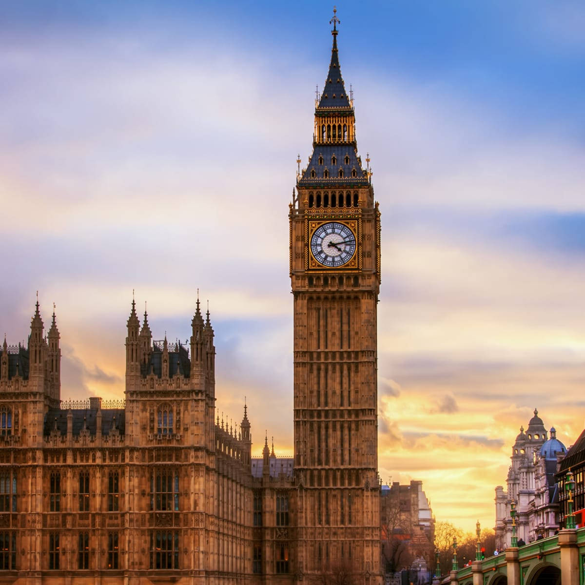 Big Ben During Sunset