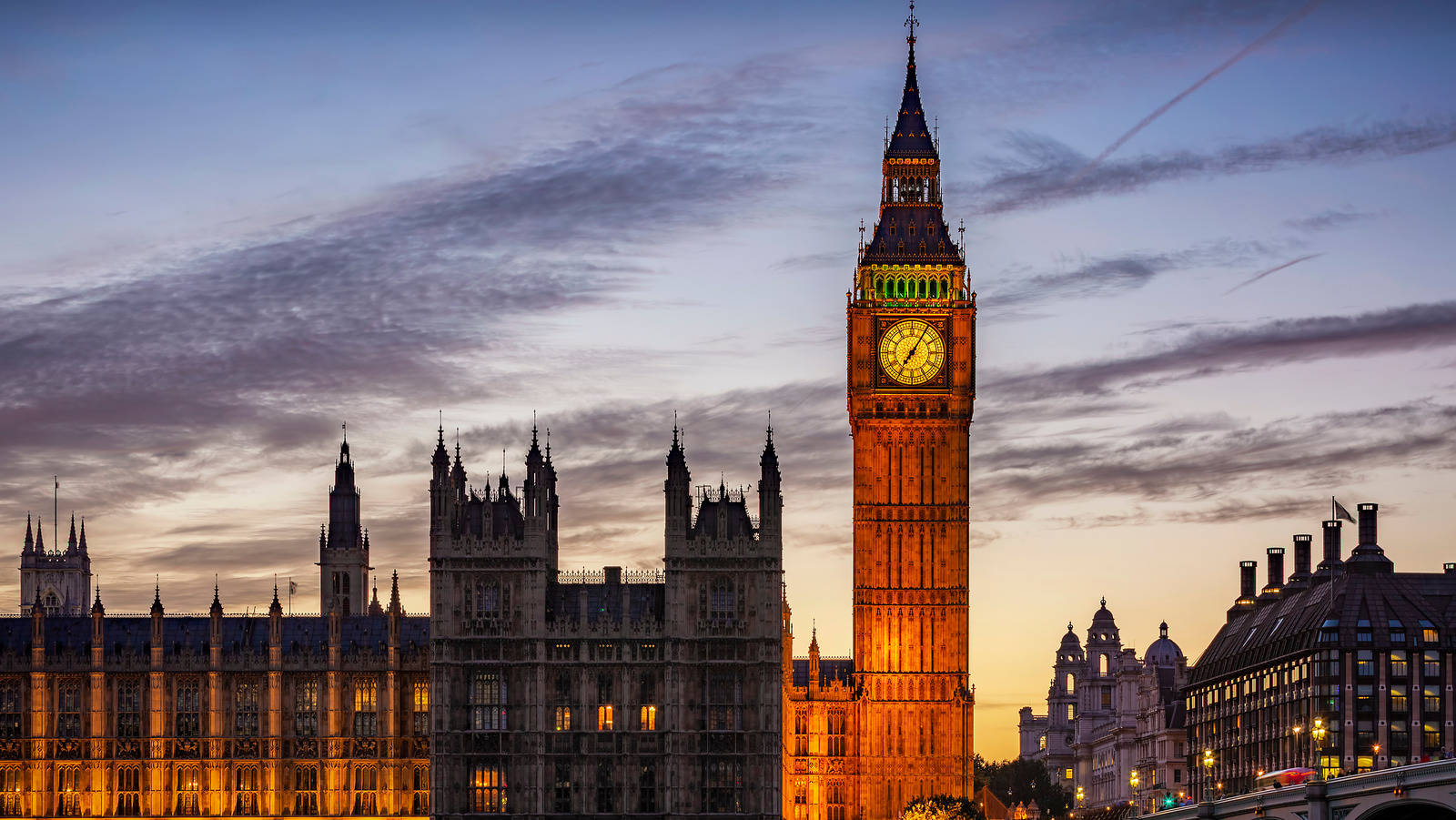 Big Ben In The Evening