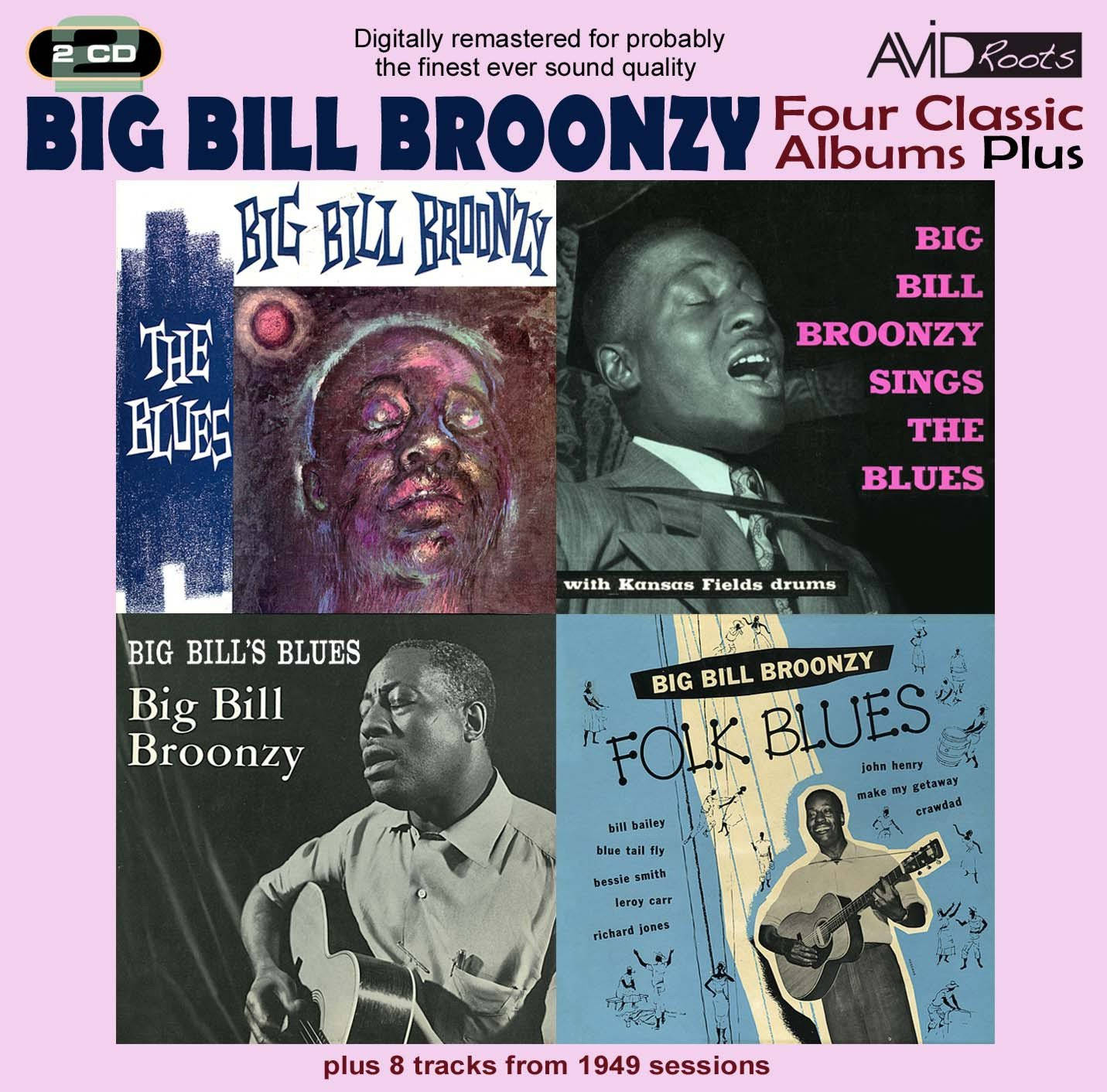 Big Bill Broonzy Four Classic Album Plus Background