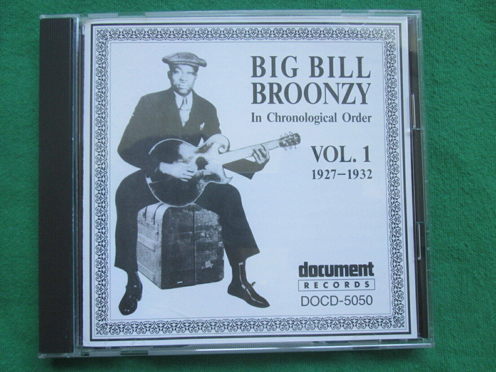 Big Bill Broonzy In Chronological Order Document Records Background