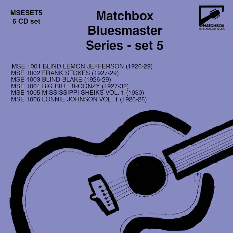 Big Bill Broonzy Matchbox Blue Master Series Background